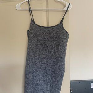 Heather Gray Exercise Tank Top Size M